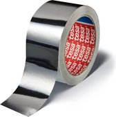 Tesa aluminiumtape 25 m x 50 mm zilver