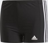 adidas Fitness Boxer 3 Stripes Zwembroek Heren - Black/White