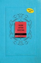 Burn after writing - blauw