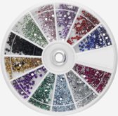 Rhinestone steentjes - Nail Art Diverse Kleuren - Diamantjes