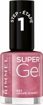 Rimmel London Super Gel Nagellak - 023 Grape Sorbet