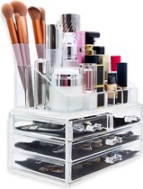 Vivid Green Make-up organizer transparant - Organizers - Opbergdoos - Opberger