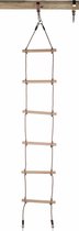 SwingKing Touwladder 6x houten treden