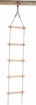 SwingKing touwladder - 5 houten treden - 22 x 300 cm